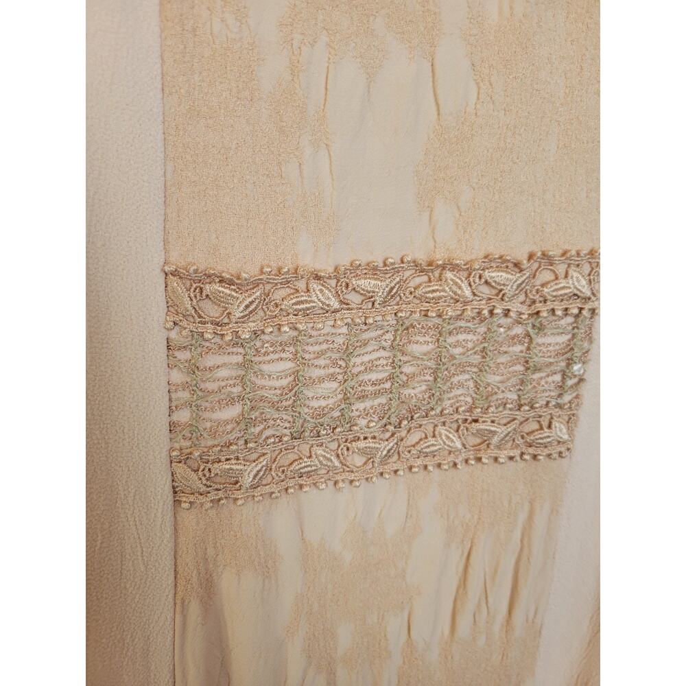 Vintage Spencer Alexis Pink Embroidered Sleeveless Women's Size 10 - Picture 5 of 8